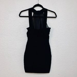 Wow Couture NWOT Black Mesh Bandage Dress